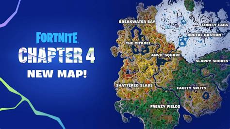 fortnite chapter 4 season 1 map